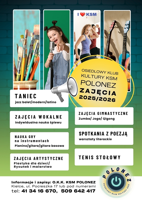 Zajęcia w klubie Polonez